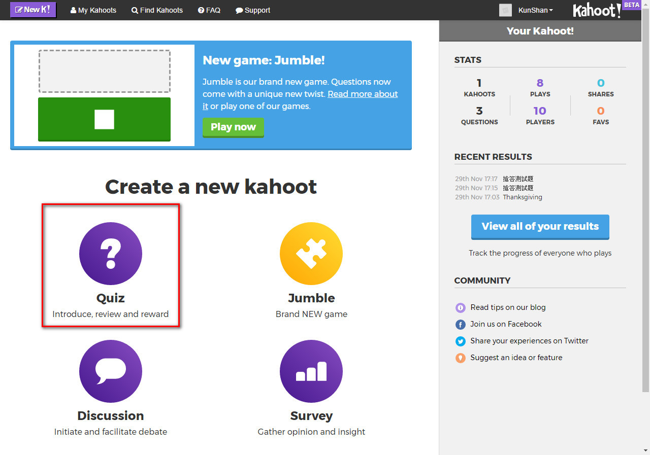 Kahoot Sport Quiz распечатайте наши фотографии